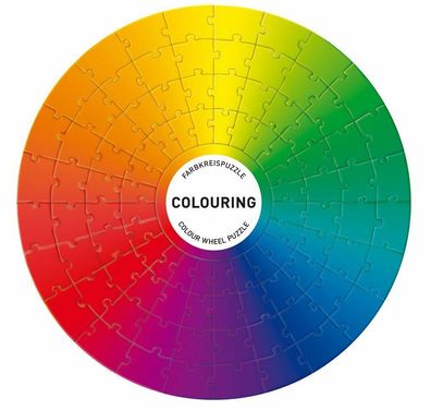 Siebensachen, Colouring, Farbkreis Puzzle, 96 Teile