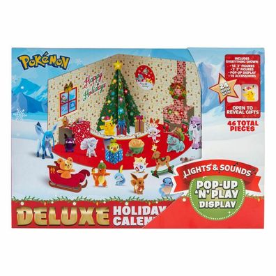 Offiziell Lizenzierter Pokémon Deluxe Holiday Adventskalender