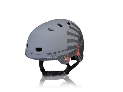 XLC Urban-Helm BH-C22 Grunge matt schwarz Einheitsgröße 53-59 cm