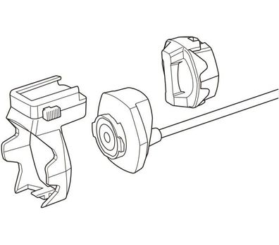 Cateye E-Bike Kit - Dual System Adapter/ Schutzkappe
