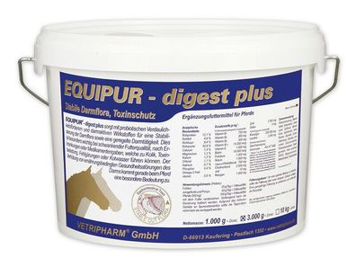 Equipur digest plus 3000 g | Pferd Verdauung Kotwasser