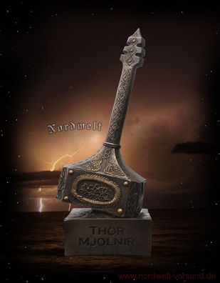 Thor's Hammer Mjölnir, Thorhammer bronziert