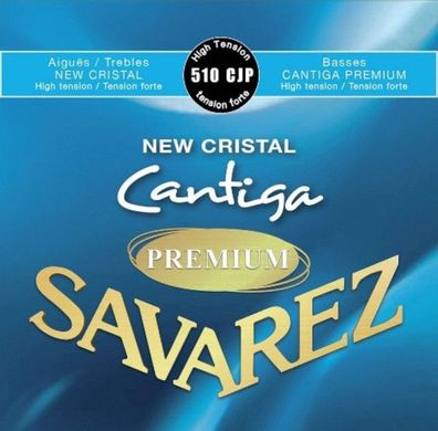 Savarez 510CJP New Cristal Cantiga Premium - high tension - Saiten für Konzertgitarre