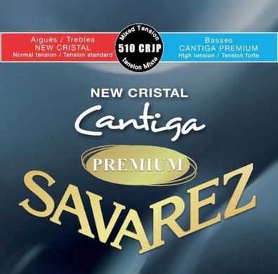 Savarez 510CRJP New Cristal Cantiga Premium - mixed tension Saiten für Konzertgitarre