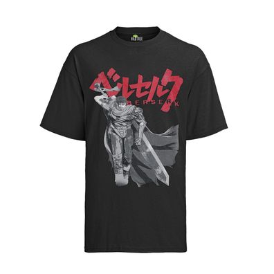 New Berserk Logo Guts Warrior Manga Anime Herren T-Shirt Herren Otaku Geek Merch