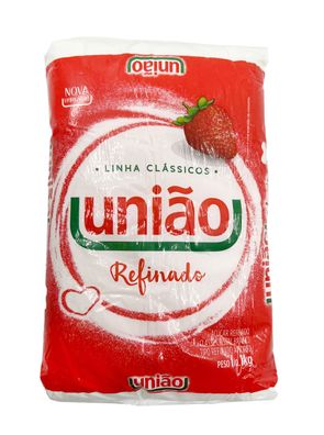 UNIAO - Weißer Rohrzucker Acucar Refinado - 1kg