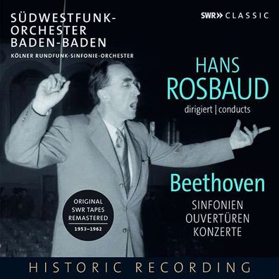 Ludwig van Beethoven (1770-1827): Hans Rosbaud dirigiert Beethoven - SWR Classic ...