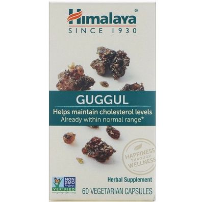 Himalaya Herbal Healthcare, Guggul, 60 Veggie-Kapseln