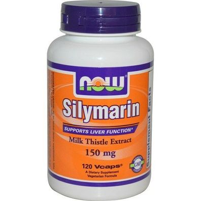 Now Foods, Silymarin, Mariendiestelextrakt, 150 mg, 120 pflanzliche Kapseln
