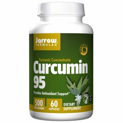 Jarrow Formulas, Curcumin 95, 500 mg, 60 Veggiekapseln