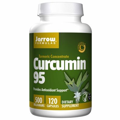 Jarrow Formulas, Curcumin 95, 500 mg, 120 vegetarische Kapseln
