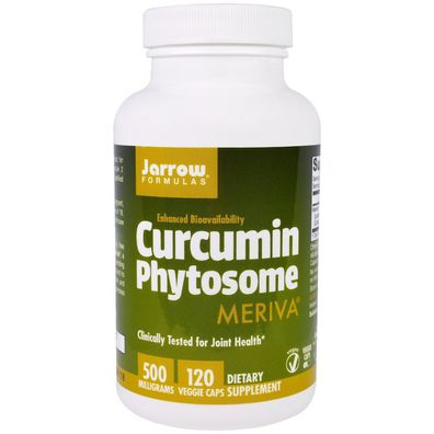 Jarrow Formulas, Curcumin-Phytosom, mit Meriva, 500 mg, 120 vegetarische Kapseln