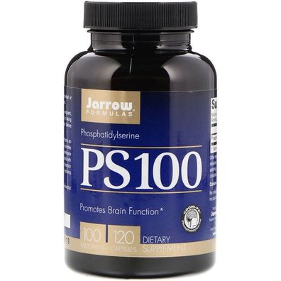 Jarrow Formulas, PS 100, Phosphatidylserin, 100 mg, 120 Kapseln