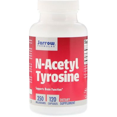 Jarrow Formulas, N-Acetyl-Tyrosin, 350 mg, 120 Kapseln