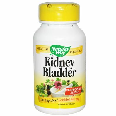 Nature's Way, Kidney Bladder, Niere-Blase, 465 mg, 100 Kapseln