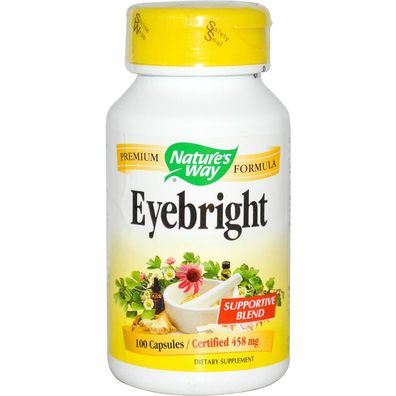 Nature's Way, Eyebright, 458 mg, 100 Kapseln