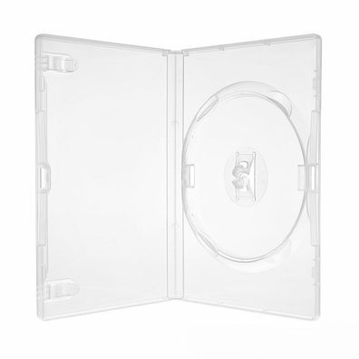DVD-Case AMARAY Premium DVD Leerhülle transparent für CD/ DVD - 14 mm