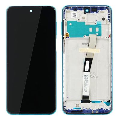 Original Xiaomi Redmi Note 9 Pro LCD Display Touch Screen Glas Bildschirm Blau