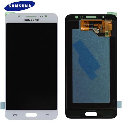 Samsung Galaxy J5 2016 SM-J510F LCD Display Touch Screen Bildschirm Weiß (Service ...