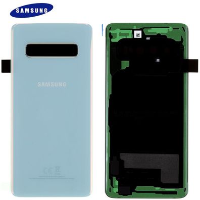 Original Samsung Galaxy S10 SM-G973F Akkudeckel Battery Cover Backcover Rückseite ...