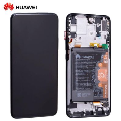 Original Huawei P Smart Z LCD Display Touch Screen Bildschirm Rahmen mit Akku ...