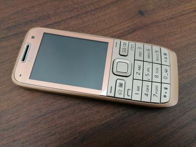 Nokia E52 in Gold top generalüberholt / Smartphone