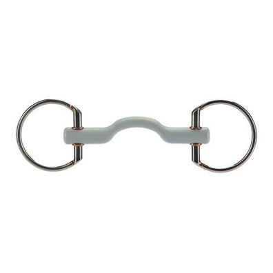 BERIS Olivenkopfgebiss Zungenbogenstange, Ring 7,5 cm