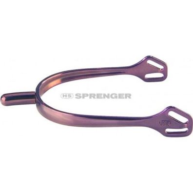 Sprenger ULTRA FIT Sporen mit Balkenhol Schlaufe 25mm HS Edelstahl rostfrei (bronze)