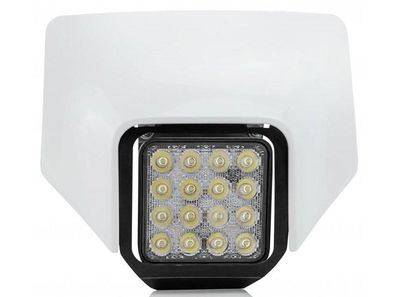 Lichtmaske Lampenmaske Verkleidung headlight LED für Husqvarna Te Fe 125-501 202