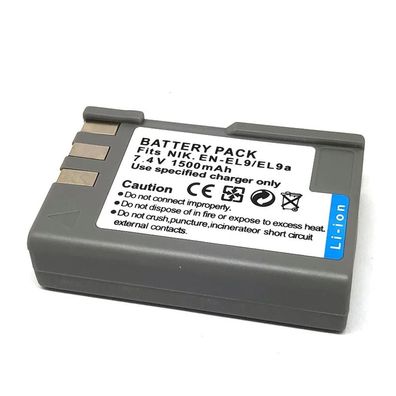 Akku Batterie für Nikon D5000 D3000 D40x D40 D60 EN-EL9 / EN-EL9a Battery 1500mAh