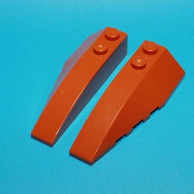 LEGO® 41747 41748 Flügelstein 6x2 Wedge 1 Paar dunkelorange