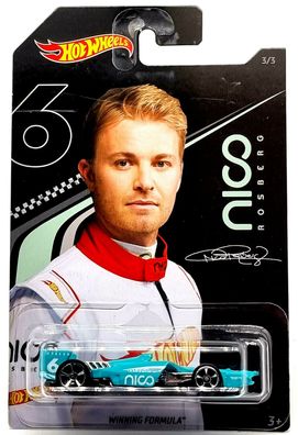 Hot Wheels Nico Rosberg Cars / Auto Winning Formula 3/3