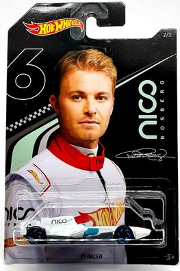 Hot Wheels Nico Rosberg Cars / Auto F1-Racer 2/3