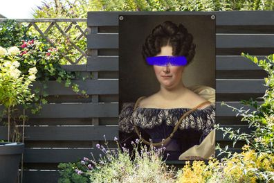 Gartenposter - 80x120 cm - Johanna Henriette Engelen - Dubois Drahonet - Farbe