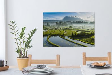 Leinwandbilder - 60x40 cm - Reisfelder auf Bali (Gr. 60x40 cm)