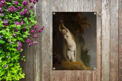 Gartenposter - 30x40 cm - Andromeda - Rembrandt van Rijn (Gr. 30x40 cm)