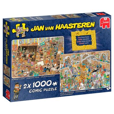 JUMBO 20032 Jan van Haasteren Ein Ausflug ins Museum + Gratis Bilderrahmen ...