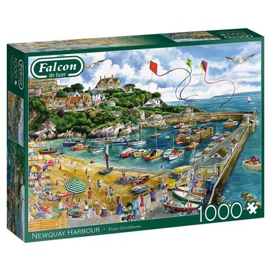 Falcon 11290 Fiona Osbaldstone Newquay Harbour 1000 Teile Puzzle