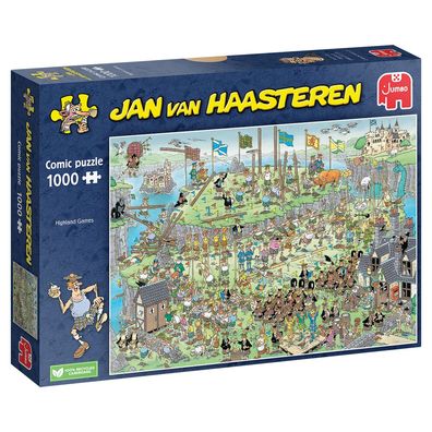 Jumbo 20069 Jan van Haasteren Highland Games 1000 Teile Puzzle
