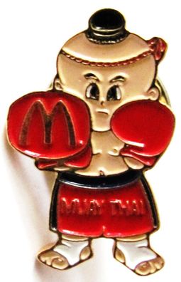 Mc Donald´s - Muay Thai - Pin 24 x 15 mm