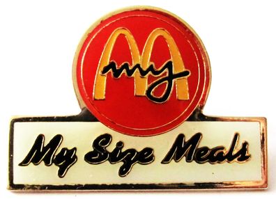 Mc Donald´s - My Size Meals - Pin 32 x 23 mm