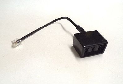 Telefon-Adapter Modul TAE-Buchse 3-fach NFN auf RJ11 Stecker für Internet Router