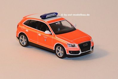 Herpa 094344 - Audi Q5 Kommandowagen - Feuerwehr Ingolstadt. 1:87