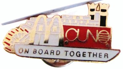 Mc Donald´s - On Board together - Pin 25 x 14 mm