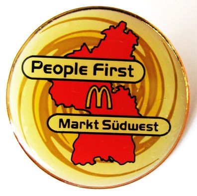 Mc Donald´s - People First - Markt Südwest - Pin 25 mm