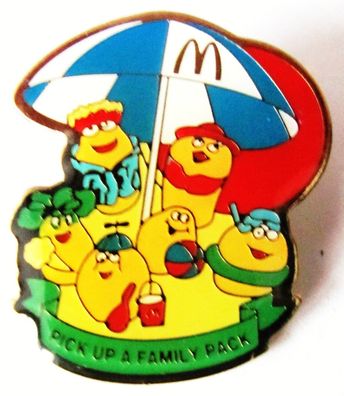 Mc Donald´s - Pick up a Family Pack - Pin 28 x 25 mm