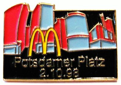 Mc Donald´s - Potsdamer Platz - 2.10.1998 - Pin 26 x 18 mm