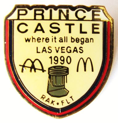Mc Donald´s - Prince Castle - Las Vegas 1990 - Pin 26 x 25 mm