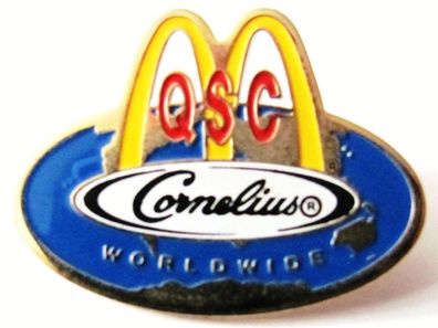 Mc Donald´s - QSC - Cornelius - Pin 29 x 23 mm