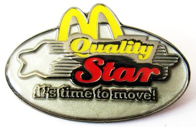 Mc Donald´s - Quality Star - Pin 31 x 21 mm